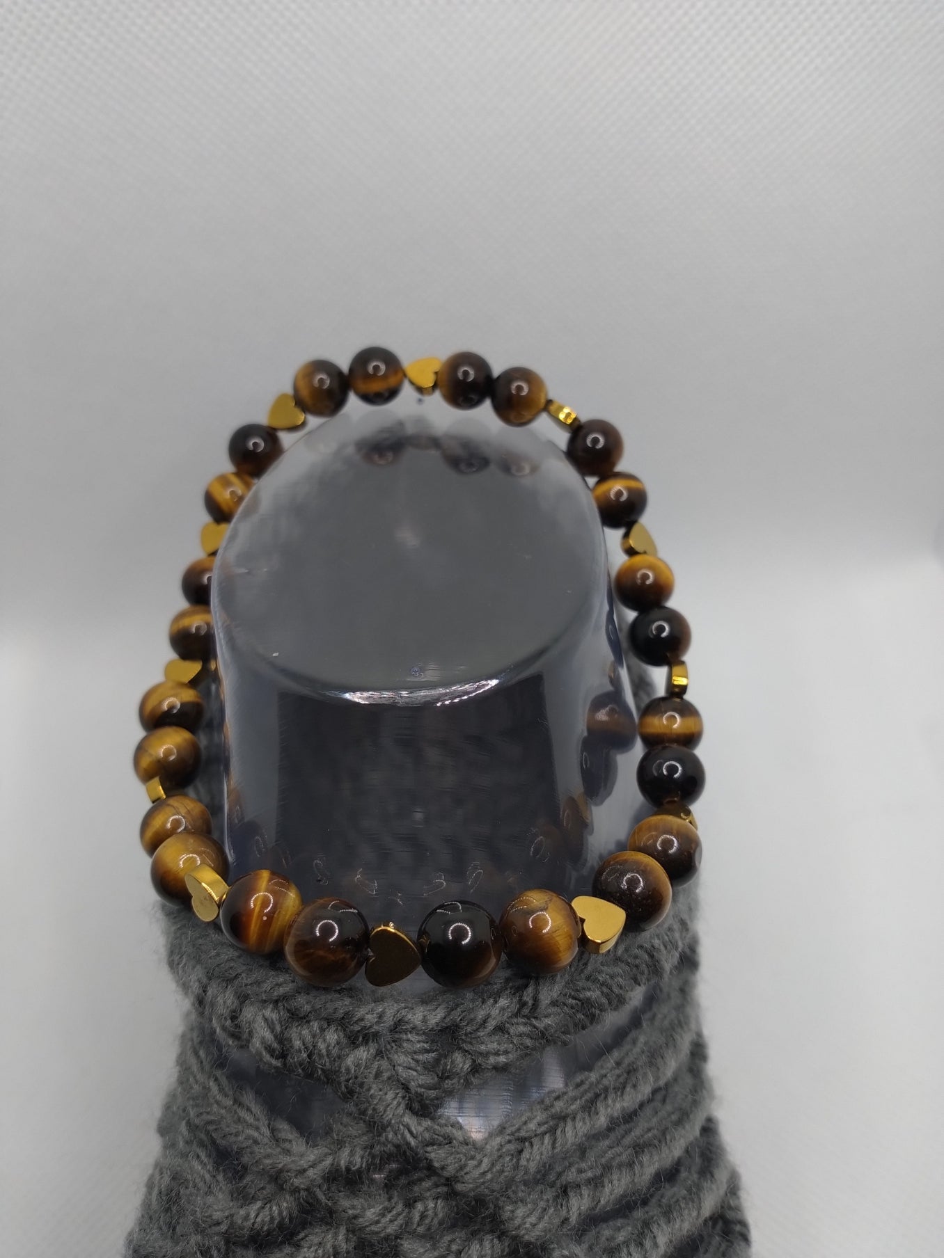 Tigers eye Anklets